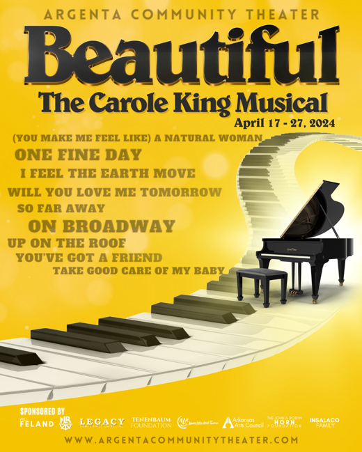 Beautiful: The Carole King Musical in Arkansas