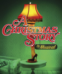 A Christmas Story: the musical show poster