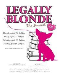 Legally Blonde, Jr. show poster