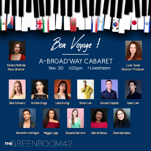 Bon Voyage! A-Broad’way Cabaret in Off-Off-Broadway