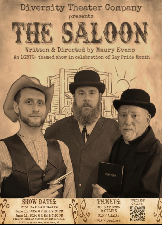 The Saloon show poster