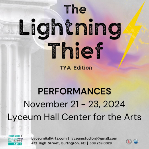 The Lightning Thief TYA in New Jersey