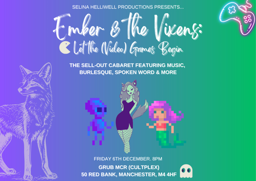 Ember & the Vixens: Let the (Video) Games Begin show poster