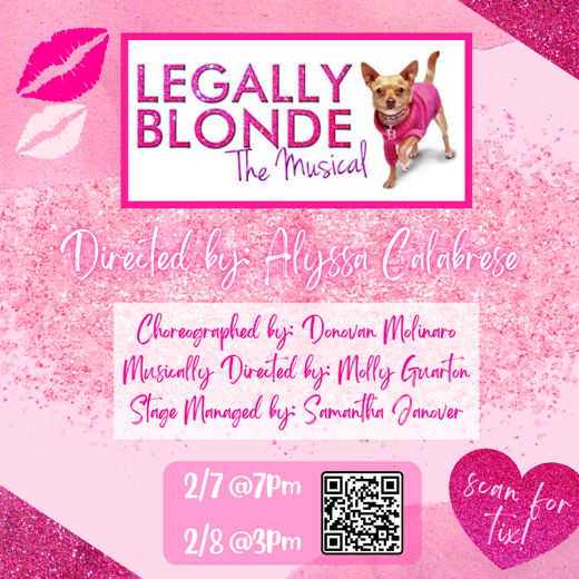 Legally Blonde The Musical show poster