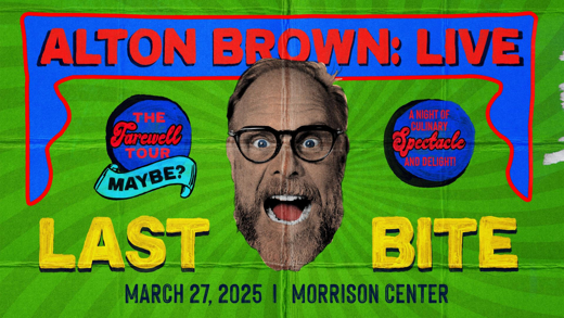 Alton Brown Live show poster