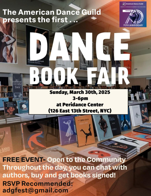 American Dance Guild's Dance Book Fair in Off-Off-Broadway