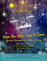 When You Wish Upon a Song Down Town Glee Club Winter Concert