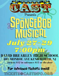 Spongebob the Musical show poster