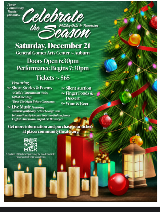 Placer Community Theater Holiday Gala & Fundraiser in Los Angeles