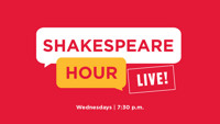 Shakespeare Hour LIVE! show poster