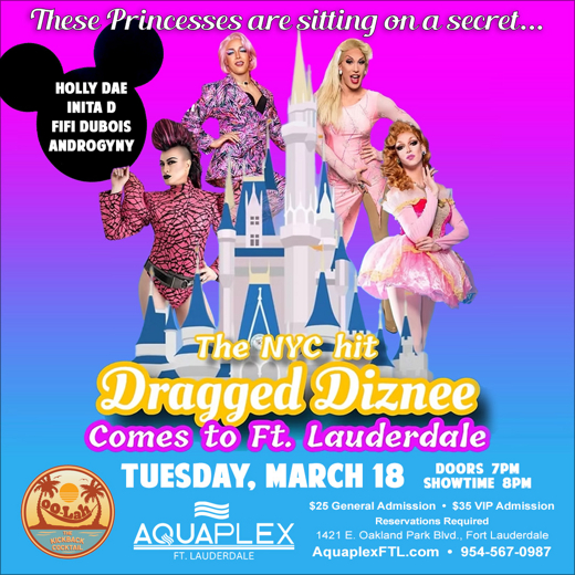 “Dragged Diznee” at Aquaplex Fort Lauderdale