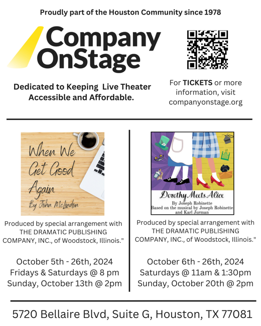 Dorothy Meets Alice show poster