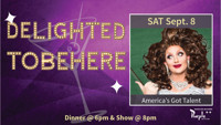 Delighted ToBeHere: DRAG 101 show poster