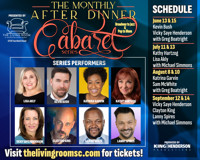Monthly After Dinner Cabaret show poster