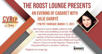 The Roost Lounge Presents ~ An Evening of Cabaret with Julie Garnyé