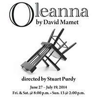 Oleanna show poster