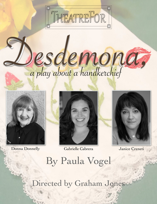 Desdemona, a play about a handkerchief show poster