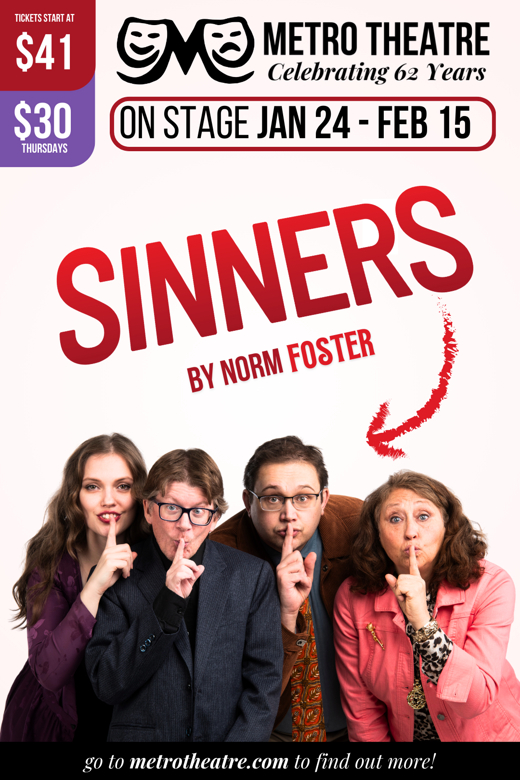 Sinners by Norm Foster