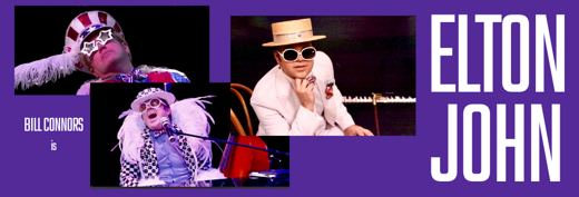 Bill Connors as Elton John in New Hampshire