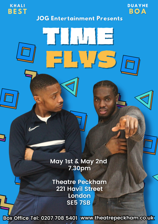 Peckham Fringe: Time Fly’s show poster