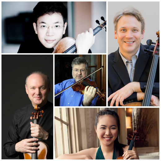 Mozart and Dvořák Quintets Presented in collaboration with the Chamber Music Society of Lincoln Center show poster