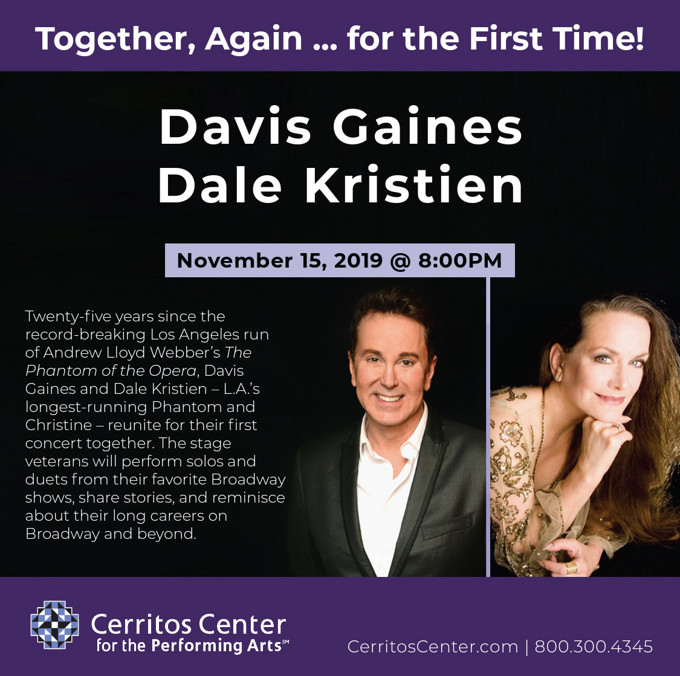 Together, Again...for the First Time! Davis Gaines and Dale Kristien