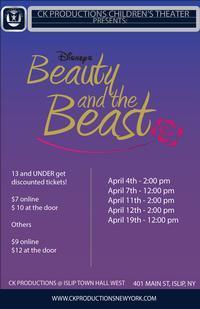Beauty & the Beast (Presented by CK Productions - Children's Theatre) show poster