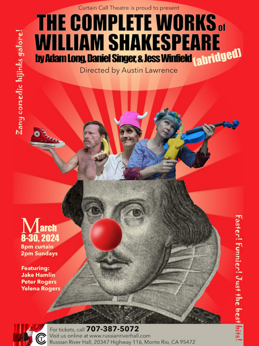 The Complete Works of William Shakespeare (abridged) in San Francisco / Bay Area