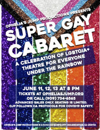 Super Gay Cabaret show poster