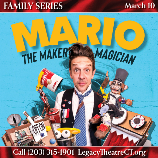 Legacy Theatre Presents Mario the Maker Magician!