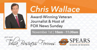 OSU Tulsa Business Forum with Chris Wallace show poster