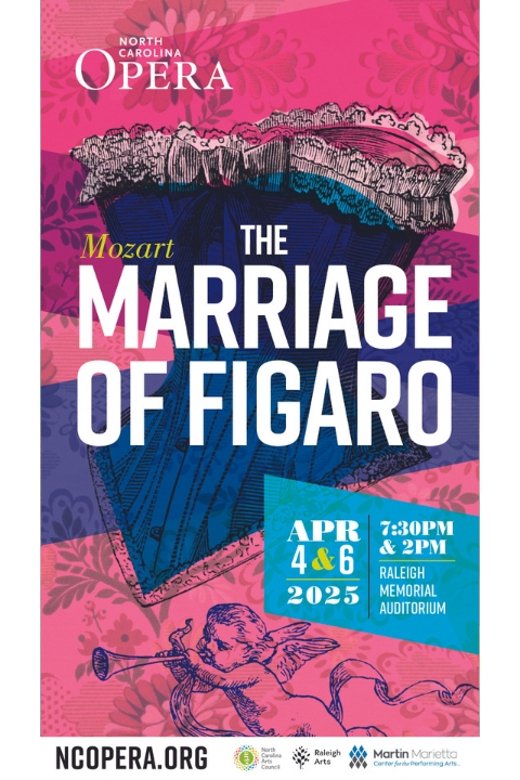 THE MARRIAGE OF FIGARO in Raleigh