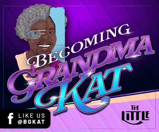 Becoming Grandma Kat show poster