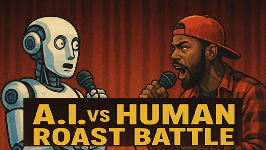 A.I. vs Human Roast Battle