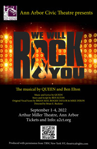 We Will Rock You! show poster