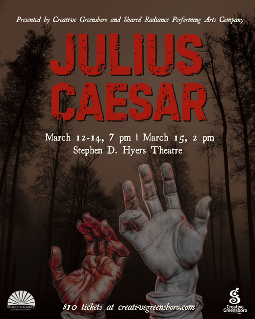 Julius Caesar show poster