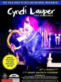 Cyndi Lauper Live in Manila