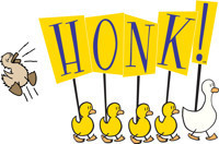 Honk! show poster