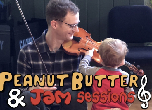 Peanut Butter & Jam Sessions -The Adventures of Vi & Len show poster