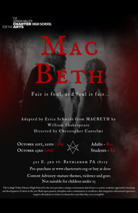 MAC BETH adapted by Erica Schmidt from Macbeth by William Shakespeare