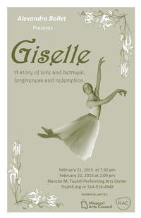 Alexandra Ballet Presents Giselle, the Triumph of Ballet’s Romantic Era show poster