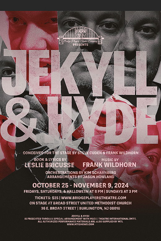 JEYLL & HYDE show poster