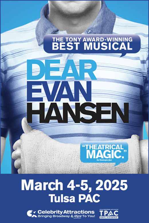 Dear Evan Hansen in Tulsa