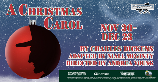 “A Christmas Carol” show poster