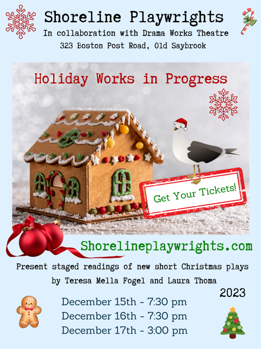 Holiday Works in Progress show poster