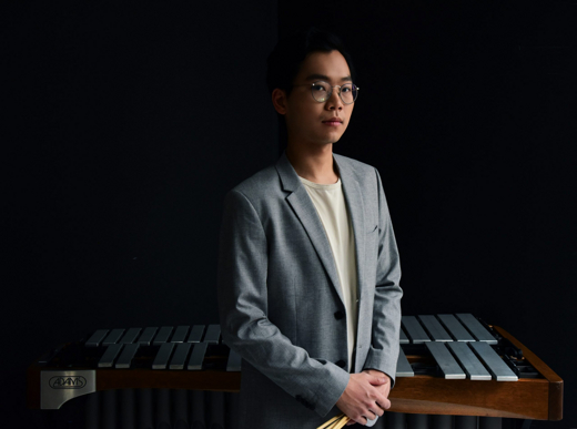 Presented by Young Concert Artists: Michael Yeung, percussion show poster