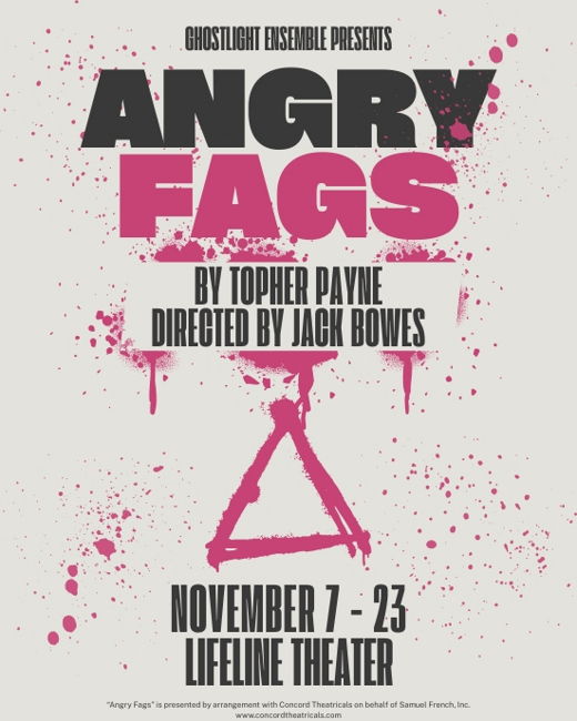 Angry Fags show poster