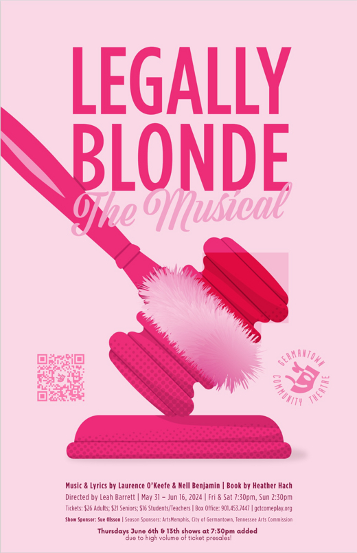 Legally Blonde the Musical in Memphis