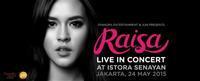 Raisa Live In Concert show poster