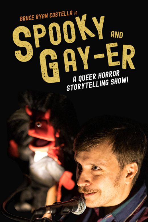 Spooky & Gay-er show poster